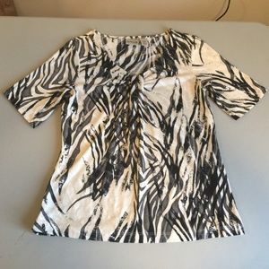 Chico's Zebra Top